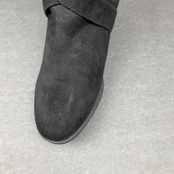 NWB DKNY Mattie Quilted Suede Knee-High Boots - Picture 4 of 8